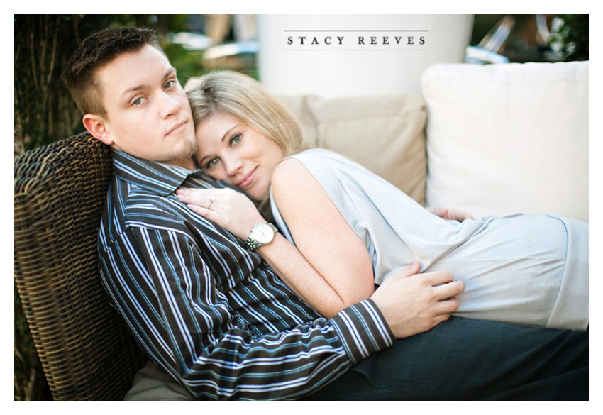 engagement portrait session of Stephanie Bostwick and Tim Hess in Plano Texas by Dallas wedding photographer Stacy Reeves