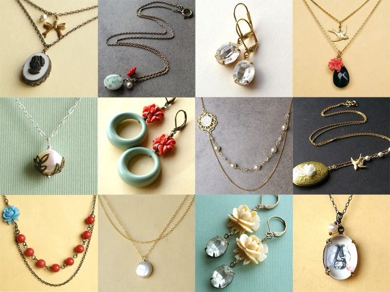 vintage jewelry luxe deluxe etsy etsy.com