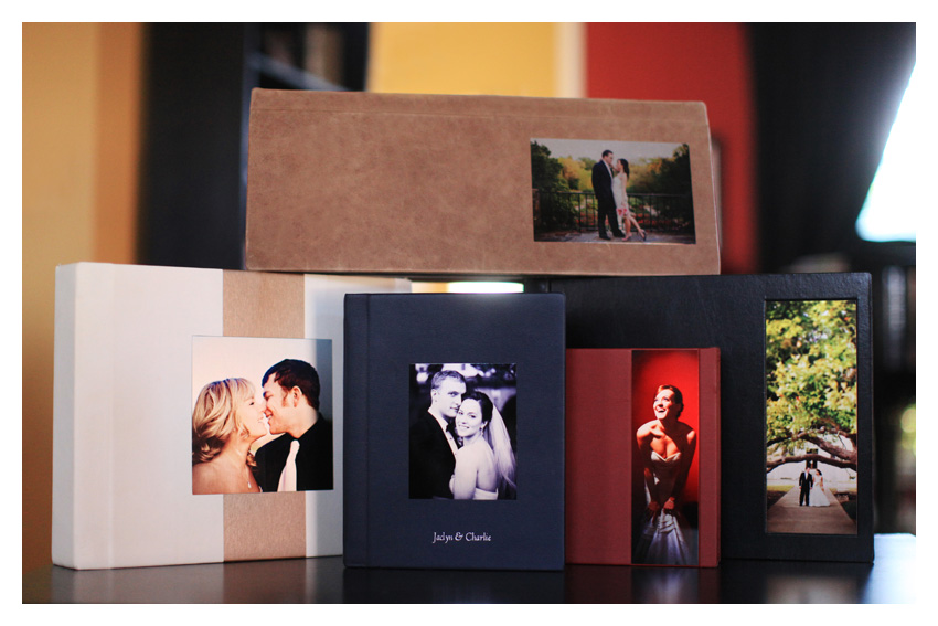 Forbeyon flushmount coffee table wedding albums and boxes