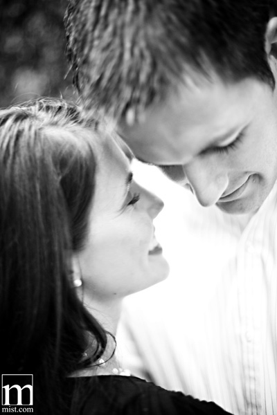 Engagement session of Laci Black & Josh Boston in downtown Houston Texas by Dallas wedding photographer Stacy Reeves
