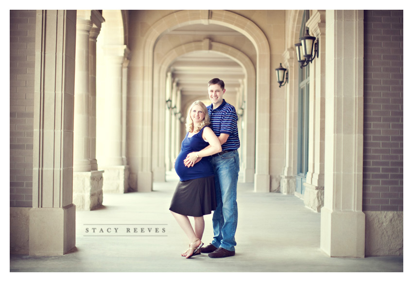 rustic country maternity pregnancy portrait photo session of Gara and Brandon Hill by Dallas wedding photographer Stacy Reeves