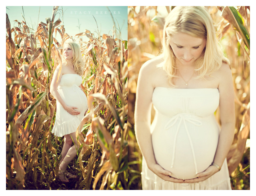 rustic country maternity pregnancy portrait photo session of Gara and Brandon Hill by Dallas wedding photographer Stacy Reeves