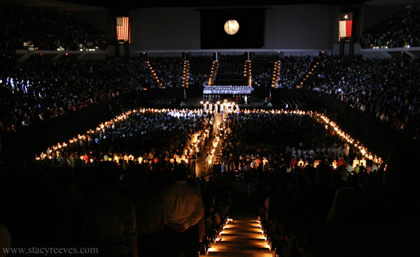 Photographs of the Texas A&M University Aggie Muster Ceremony  on April 21 at Reed Arena in College Station, TX by Dallas wedding  photographer Stacy Reeves