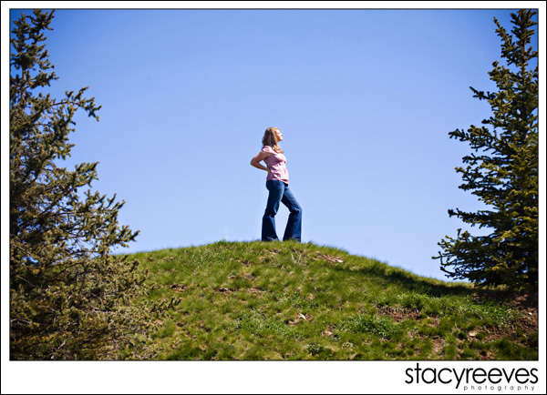 Portraits of Juls Sharpley in Vail Colorado near Denver by Dallas wedding photographer Stacy Reeves