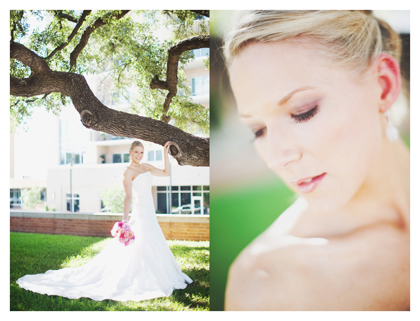 Wedding photographs of Alexis Stock and Charles Charlie Cunningham at First Presbyterian Church and the Victory Arts Center in downtown Fort Worth by Dallas wedding photographer Stacy Reeves