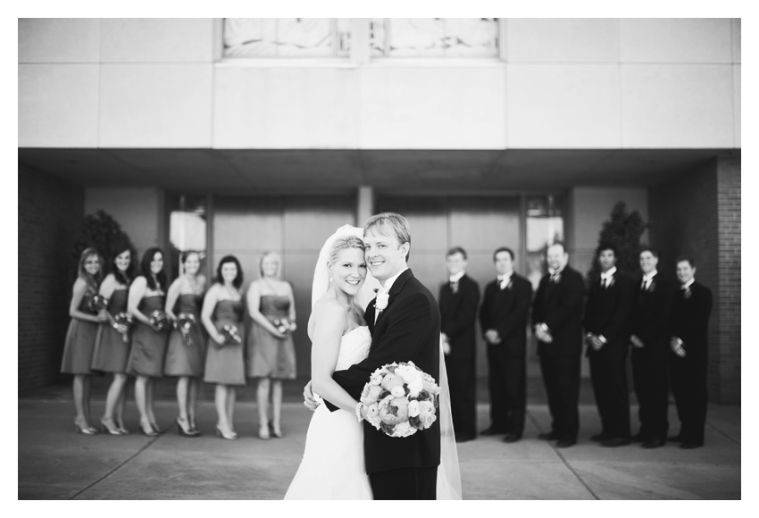 Wedding photographs of Alexis Stock and Charles Charlie Cunningham at First Presbyterian Church and the Victory Arts Center in downtown Fort Worth by Dallas wedding photographer Stacy Reeves