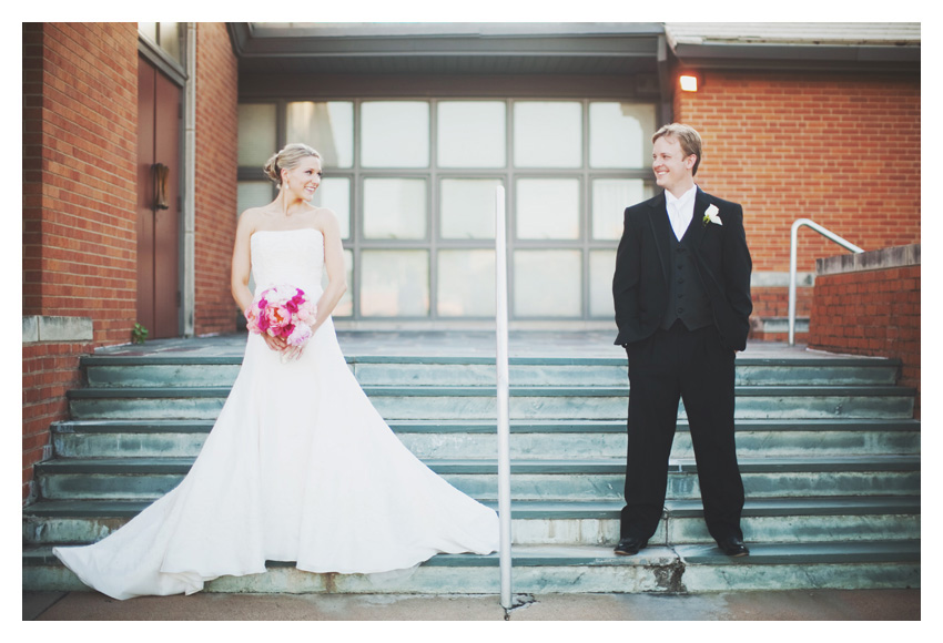 Wedding photographs of Alexis Stock and Charles Charlie Cunningham at First Presbyterian Church and the Victory Arts Center in downtown Fort Worth by Dallas wedding photographer Stacy Reeves