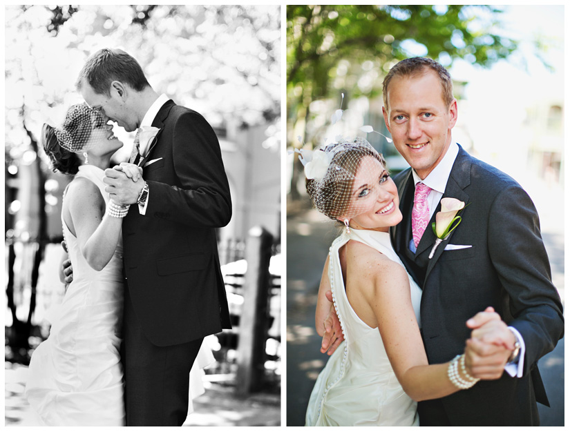 wedding photography of CheyAnne Bradfield and Doug Keese in Jackson Square, Maison Dupuy, and a reception at Bourbon Orleans by New Orleans wedding photographer Stacy Reeves