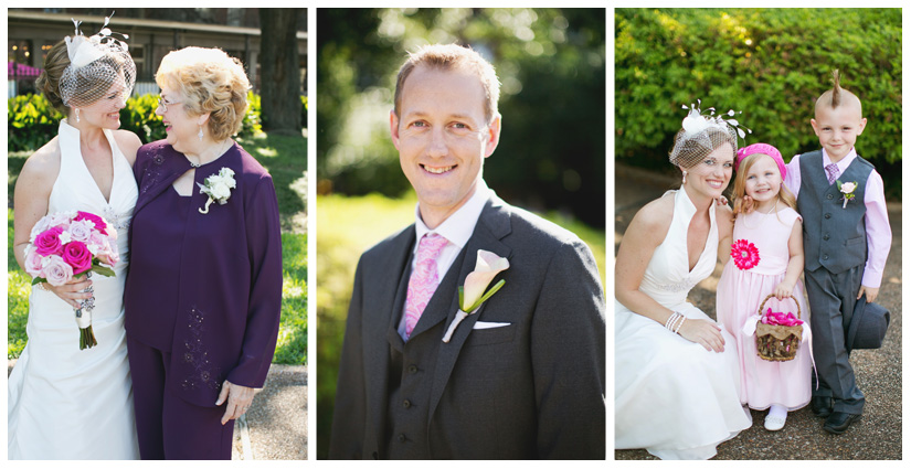 wedding photography of CheyAnne Bradfield and Doug Keese in Jackson Square, Maison Dupuy, and a reception at Bourbon Orleans by New Orleans wedding photographer Stacy Reeves