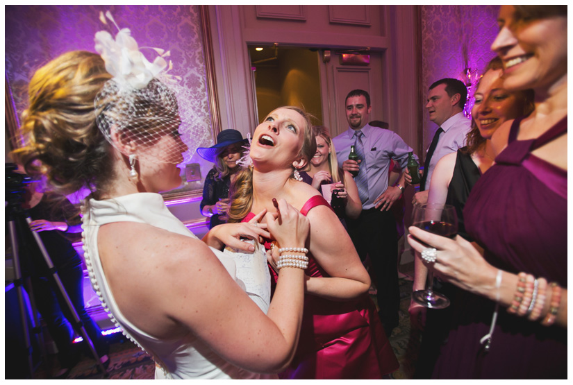 wedding photography of CheyAnne Bradfield and Doug Keese in Jackson Square, Maison Dupuy, and a reception at Bourbon Orleans by New Orleans wedding photographer Stacy Reeves