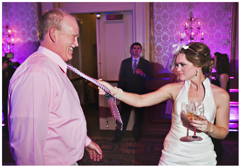 wedding photography of CheyAnne Bradfield and Doug Keese in Jackson Square, Maison Dupuy, and a reception at Bourbon Orleans by New Orleans wedding photographer Stacy Reeves