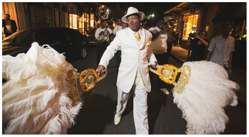 wedding photography of CheyAnne Bradfield and Doug Keese in Jackson Square, Maison Dupuy, and a reception at Bourbon Orleans by New Orleans wedding photographer Stacy Reeves