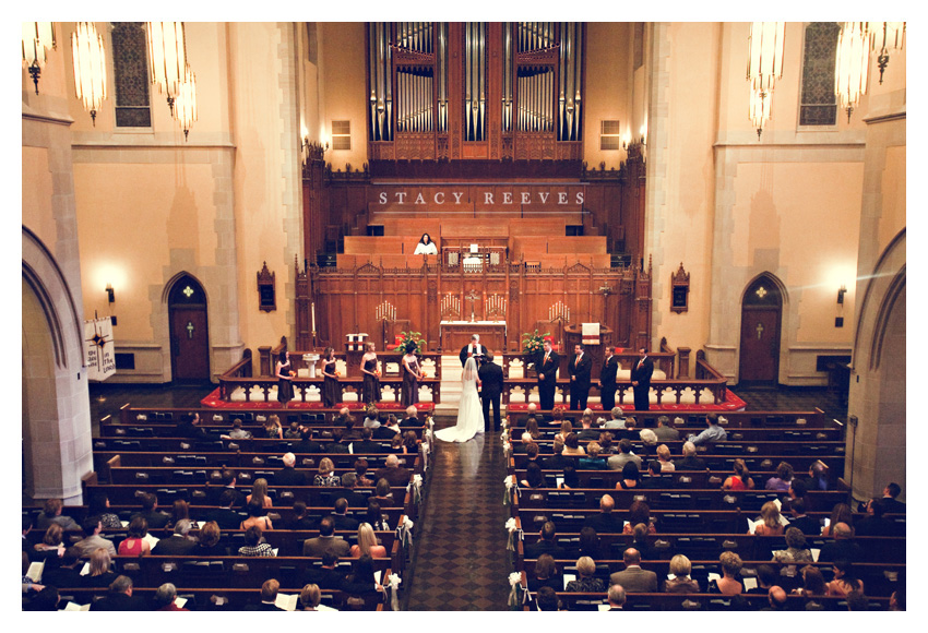 Carrie Crabtree and Jim McKemie at St. Paul's United Methodist Church and Rice Ballroom in Houston by Dallas wedding photographer Stacy Reeves