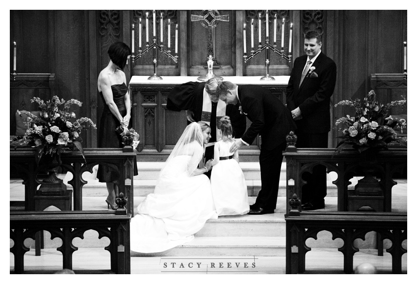 Carrie Crabtree and Jim McKemie at St. Paul's United Methodist Church and Rice Ballroom in Houston by Dallas wedding photographer Stacy Reeves