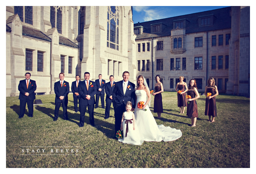 Carrie Crabtree and Jim McKemie at St. Paul's United Methodist Church and Rice Ballroom in Houston by Dallas wedding photographer Stacy Reeves