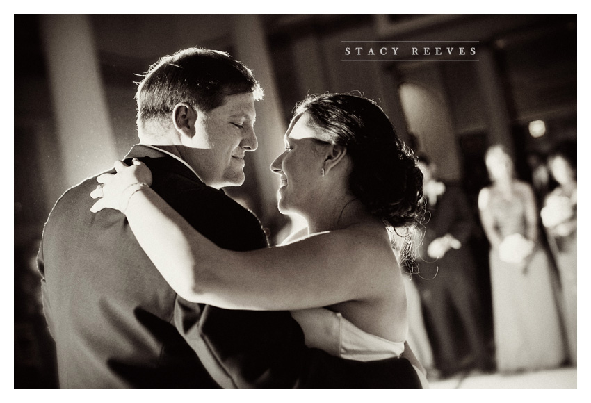 Carrie Alexander and Preston Short at Saint Rose of Lima Catholic Church and Union Station at Minute Maid Paid in Houston by Dallas wedding photographer Stacy Reeves