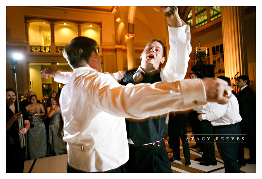 Carrie Alexander and Preston Short at Saint Rose of Lima Catholic Church and Union Station at Minute Maid Paid in Houston by Dallas wedding photographer Stacy Reeves