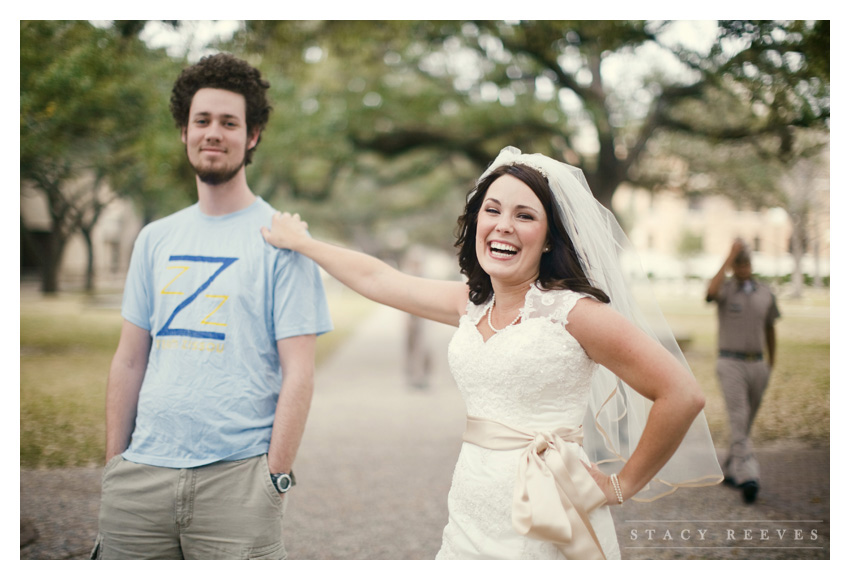 Aggie wedding of Darby Ketterman and Mark Zahradnik in College Station by Dallas wedding photographer Stacy Reeves