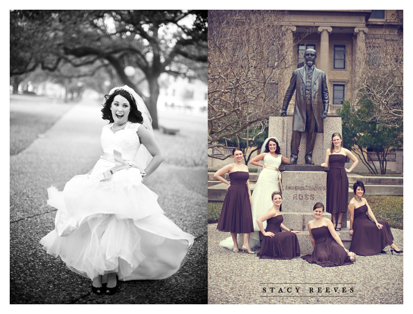 Aggie wedding of Darby Ketterman and Mark Zahradnik in College Station by Dallas wedding photographer Stacy Reeves