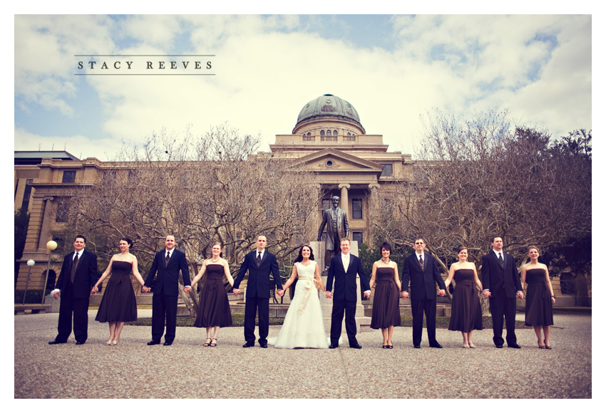 Aggie wedding of Darby Ketterman and Mark Zahradnik in College Station by Dallas wedding photographer Stacy Reeves