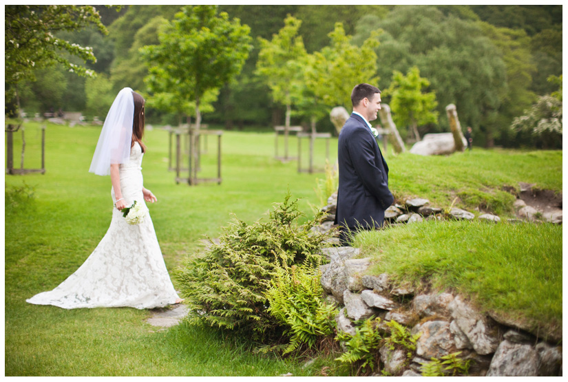 bride and groom elope with only photographer and pastor to Ireland mountain for a private intimate ceremony
