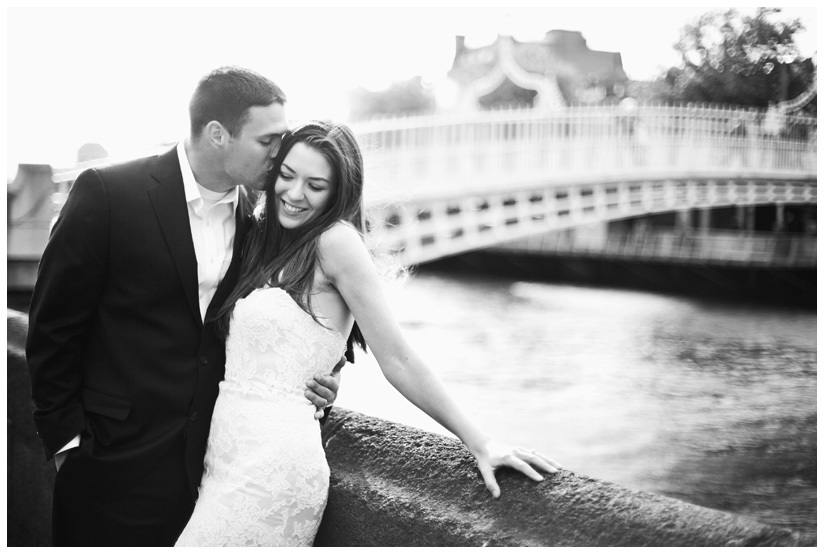 destination wedding of Erin Mazur and Tyler Hufstetler in Dublin Ireland by destination wedding photographer Stacy Reeves