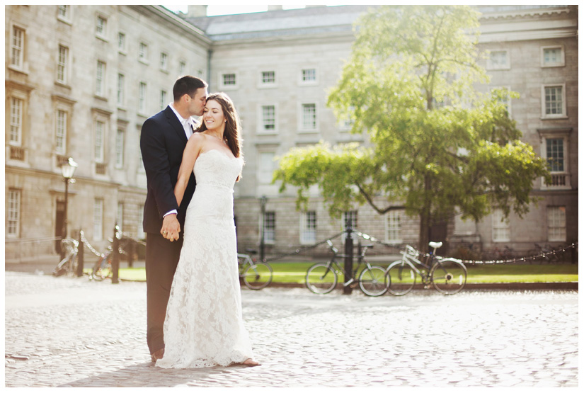 destination wedding of Erin Mazur and Tyler Hufstetler in Dublin Ireland by destination wedding photographer Stacy Reeves