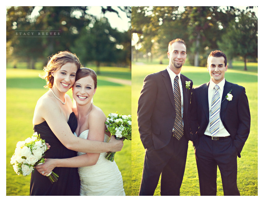 wedding photos of Heather Patterson and Anthony Simon at the Shadow Hawk Golf Club at the Houstonian Golf and Country Club in Richmond Texas by Dallas Wedding Photographer Stacy Reeves
