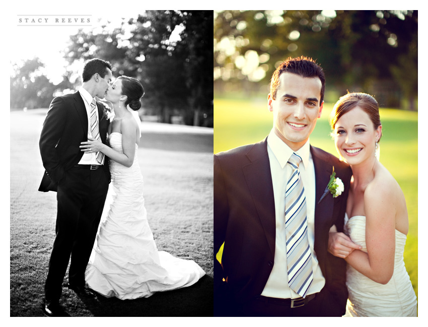 wedding photos of Heather Patterson and Anthony Simon at the Shadow Hawk Golf Club at the Houstonian Golf and Country Club in Richmond Texas by Dallas Wedding Photography Stacy Reeves