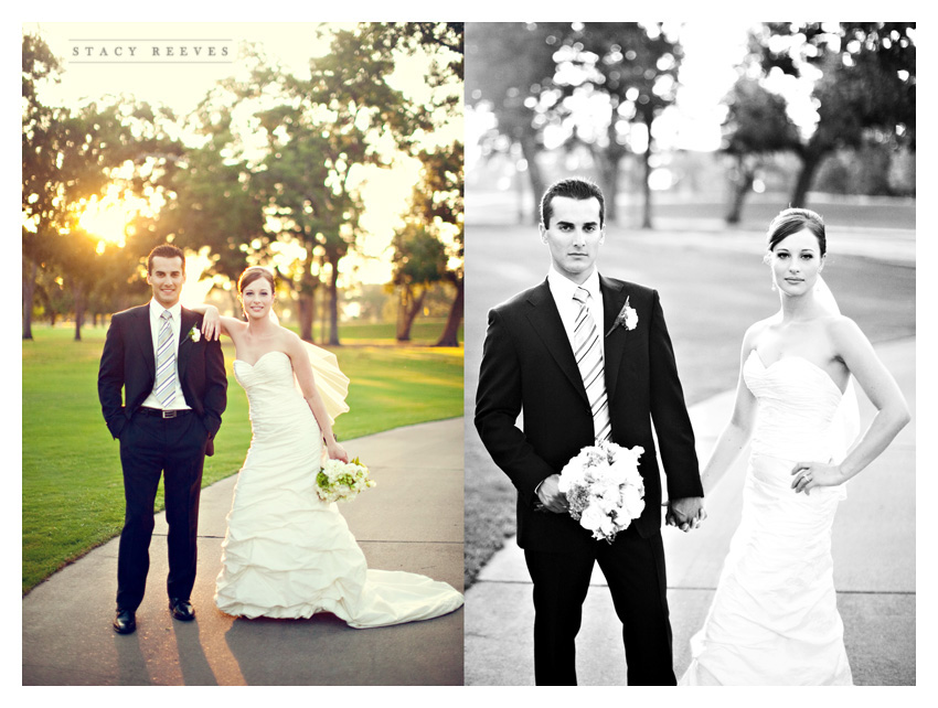 wedding photos of Heather Patterson and Anthony Simon at the Shadow Hawk Golf Club at the Houstonian Golf and Country Club in Richmond Texas by Dallas Wedding Photographer Stacy Reeves