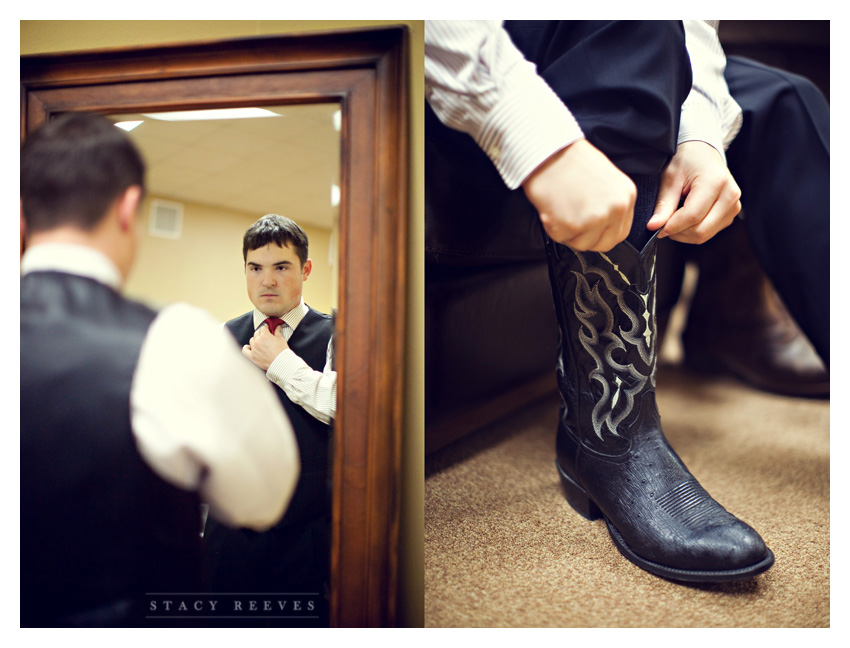 Holly Harlan and Shane intimate Houston wedding elopement at Briscoe Manor by Plano wedding photographer Stacy Reeves