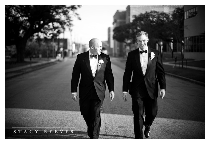 wedding photography of Jaclyn Herfarth and Charlie Harrison at the Magnolia Ballroom in Houston Texas by Dallas wedding photographer Stacy Reeves
