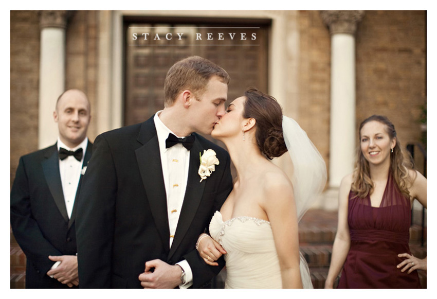 wedding photography of Jaclyn Herfarth and Charlie Harrison at the Magnolia Ballroom in Houston Texas by Dallas wedding photographer Stacy Reeves