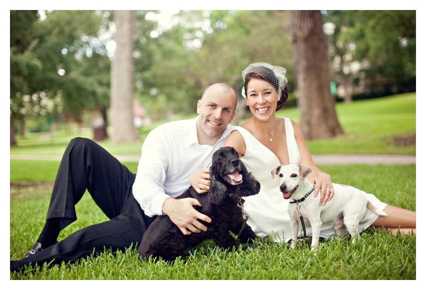 elopement intimate wedding photography at Lakeside in Highland Park by vintage wedding photographer Stacy Reeves