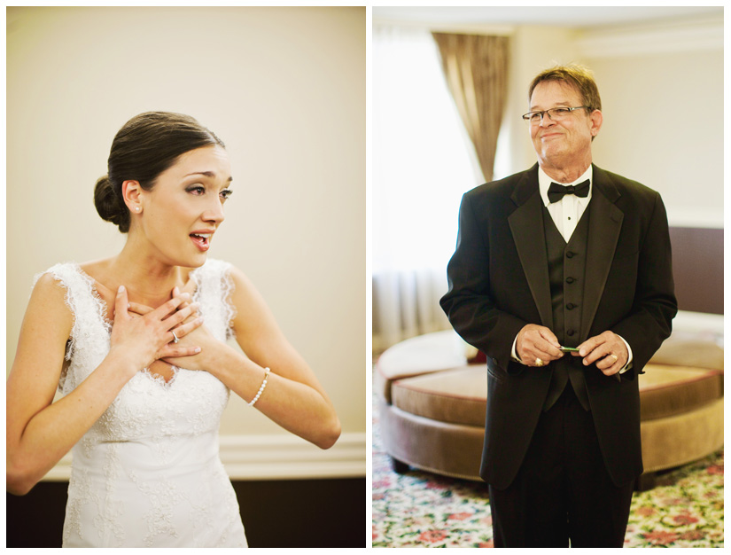 wedding photographs of Kristy Cubstead and Brian Bolton at the Adolphus Hotel and First United Methodist Church in downtown Dallas by Texas wedding photographer Stacy Reeves