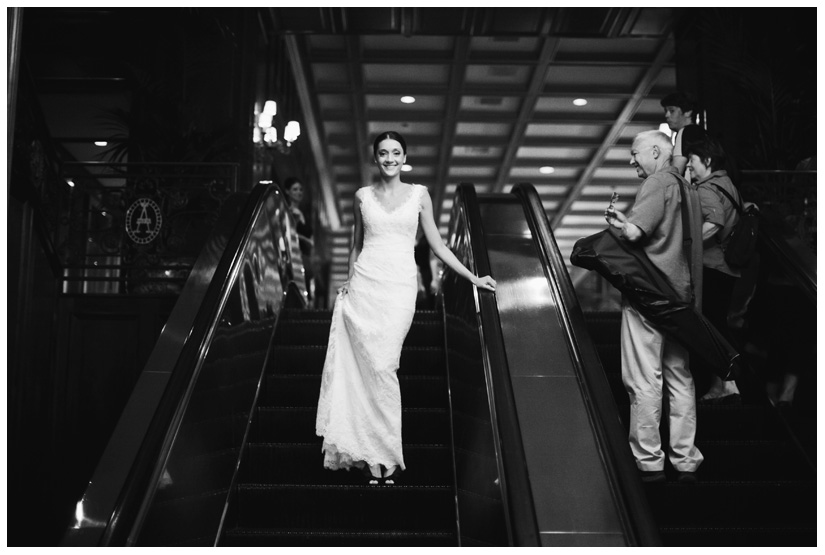 wedding photographs of Kristy Cubstead and Brian Bolton at the Adolphus Hotel and First United Methodist Church in downtown Dallas by Texas wedding photographer Stacy Reeves