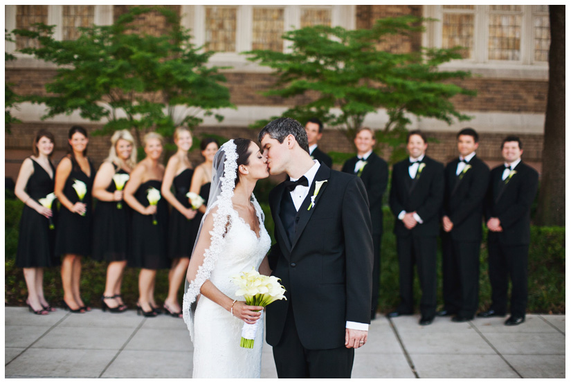 wedding photographs of Kristy Cubstead and Brian Bolton at the Adolphus Hotel and First United Methodist Church in downtown Dallas by Texas wedding photographer Stacy Reeves