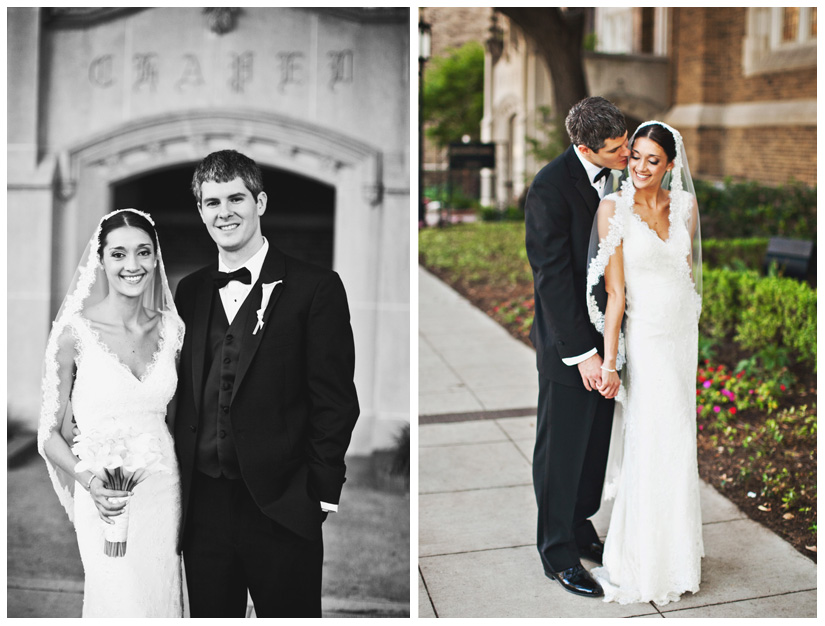 wedding photographs of Kristy Cubstead and Brian Bolton at the Adolphus Hotel and First United Methodist Church in downtown Dallas by Texas wedding photographer Stacy Reeves