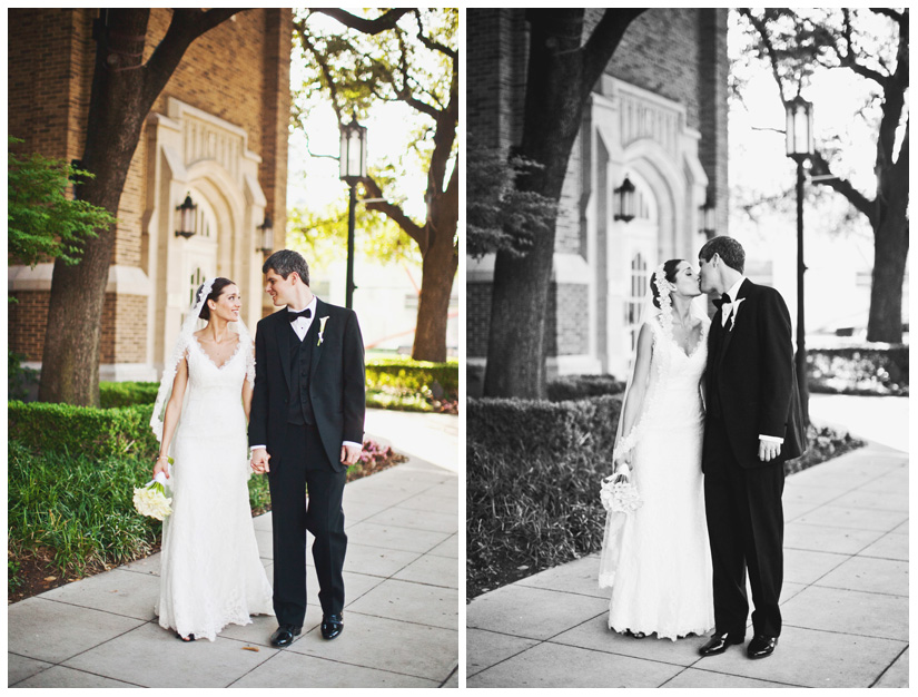 wedding photographs of Kristy Cubstead and Brian Bolton at the Adolphus Hotel and First United Methodist Church in downtown Dallas by Texas wedding photographer Stacy Reeves