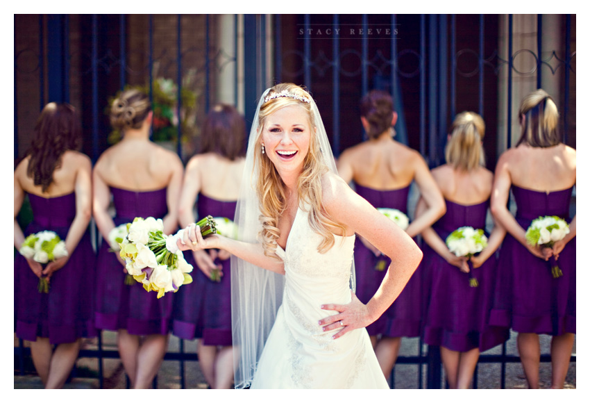 wedding of Leah Partridge and Brian Bayliss at First United Methodist Church and Crowne Plaza in downtown Houston by Dallas wedding photographer Stacy Reeves