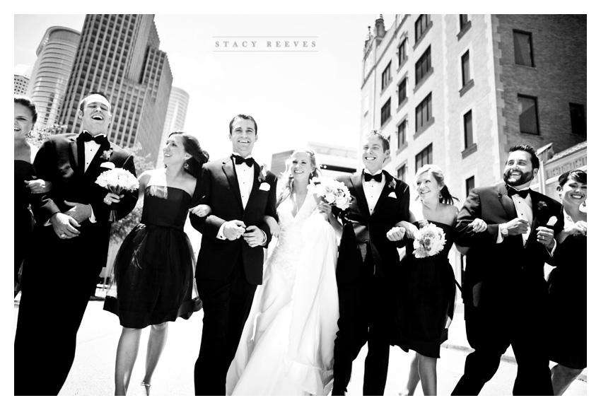 wedding of Leah Partridge and Brian Bayliss at First United Methodist Church and Crowne Plaza in downtown Houston by Dallas wedding photographer Stacy Reeves