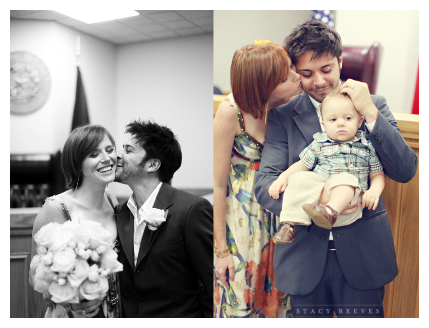 Courthouse Justice of the Peace City Hall wedding in Frisco Texas by Dallas wedding photographer Stacy Reeves