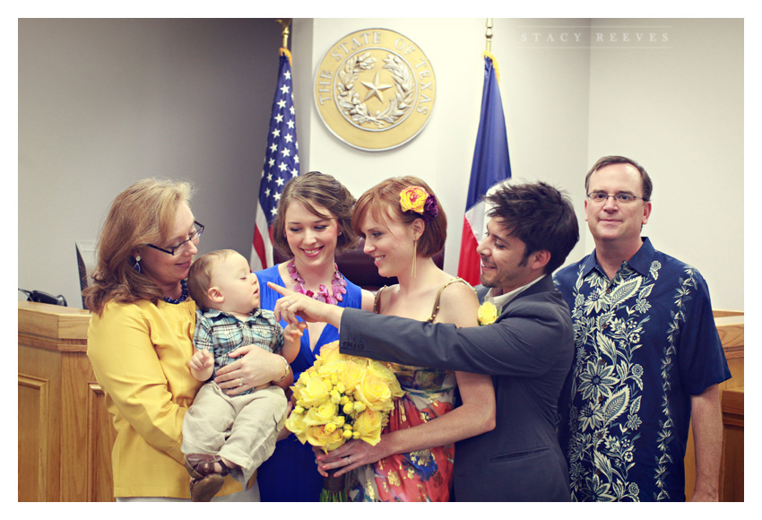 Courthouse Justice of the Peace City Hall wedding in Frisco Texas by Dallas wedding photographer Stacy Reeves