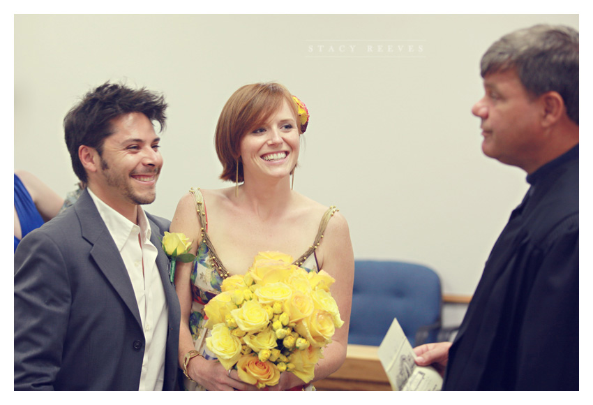 Courthouse Justice of the Peace City Hall wedding in Frisco Texas by Dallas wedding photographer Stacy Reeves