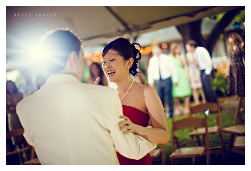 wedding of Zi Ling and Gary Lichliter at a private residence in Highland Park near White Rock Lake by Dallas wedding photographer Stacy Reeves